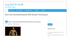 Desktop Screenshot of easyguideforhealth.com